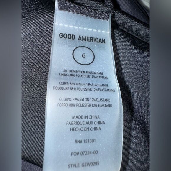 Good American NWT 10 Ways To Wear Bikini Bottom Black Size 3X - Picture 8 of 8